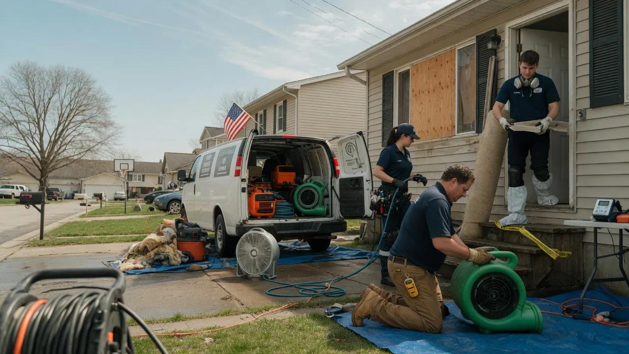 Water Damage Restoration in Harrison Valley, PA near me
